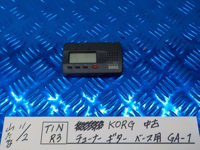 TINR3*0KORG used tuner guitar base for GA-1 5-11/2(.)