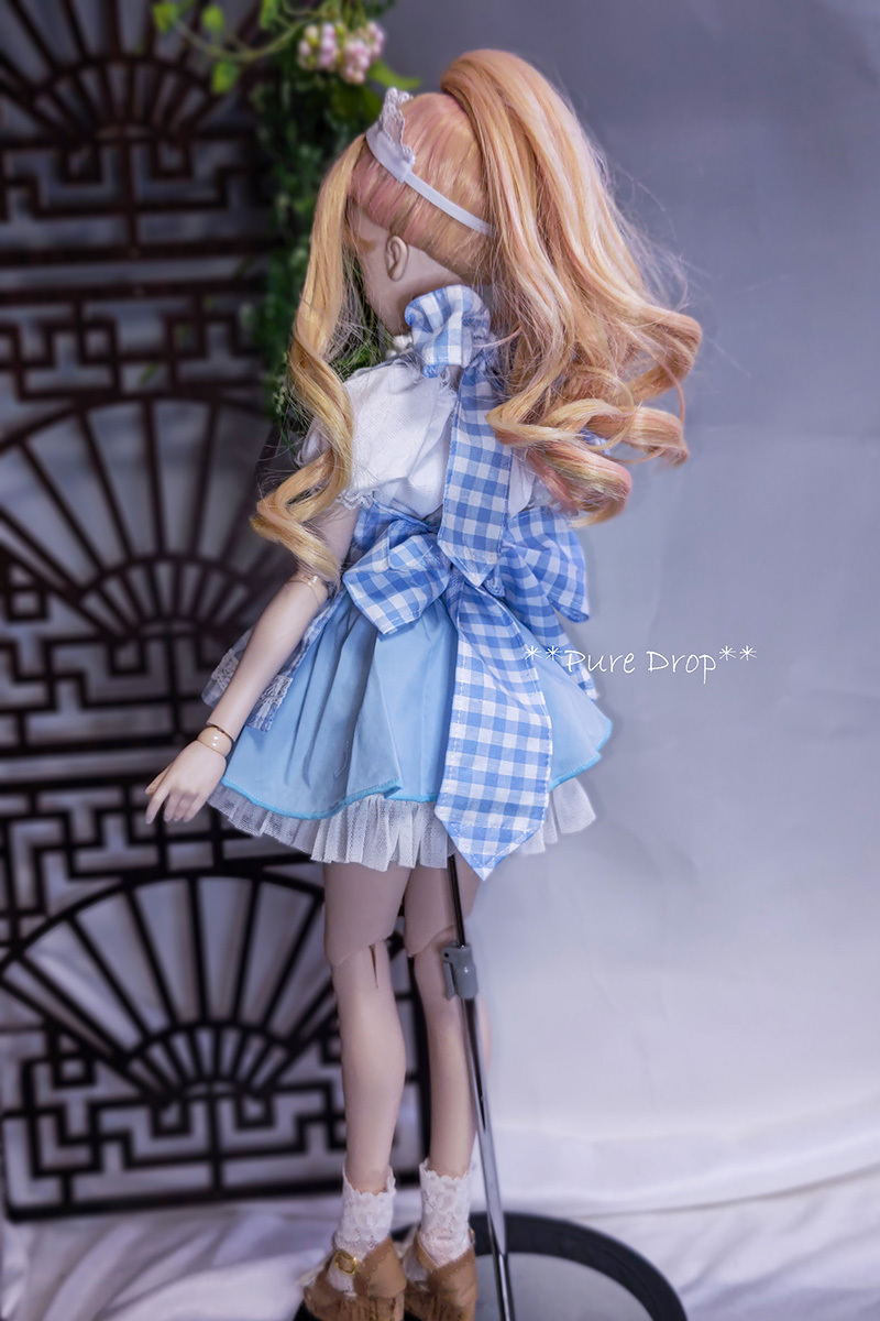 Pure Drop【casual line】■メイド服 水色　 DD・SD・1/３bjd_画像2