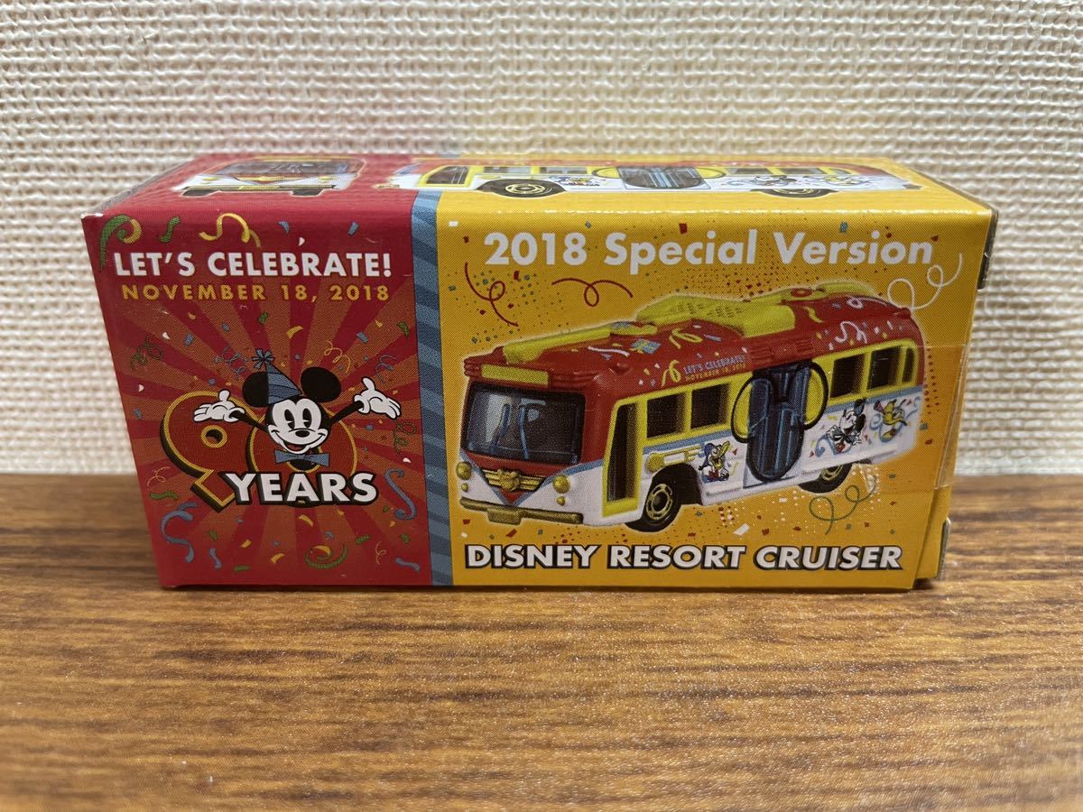 TDR TDL TDS ディズニーリゾートクルーザー 2018 スペシャルバージョン　レッツセレブレート！　ミッキー90周年 ディズニートミカ_画像1