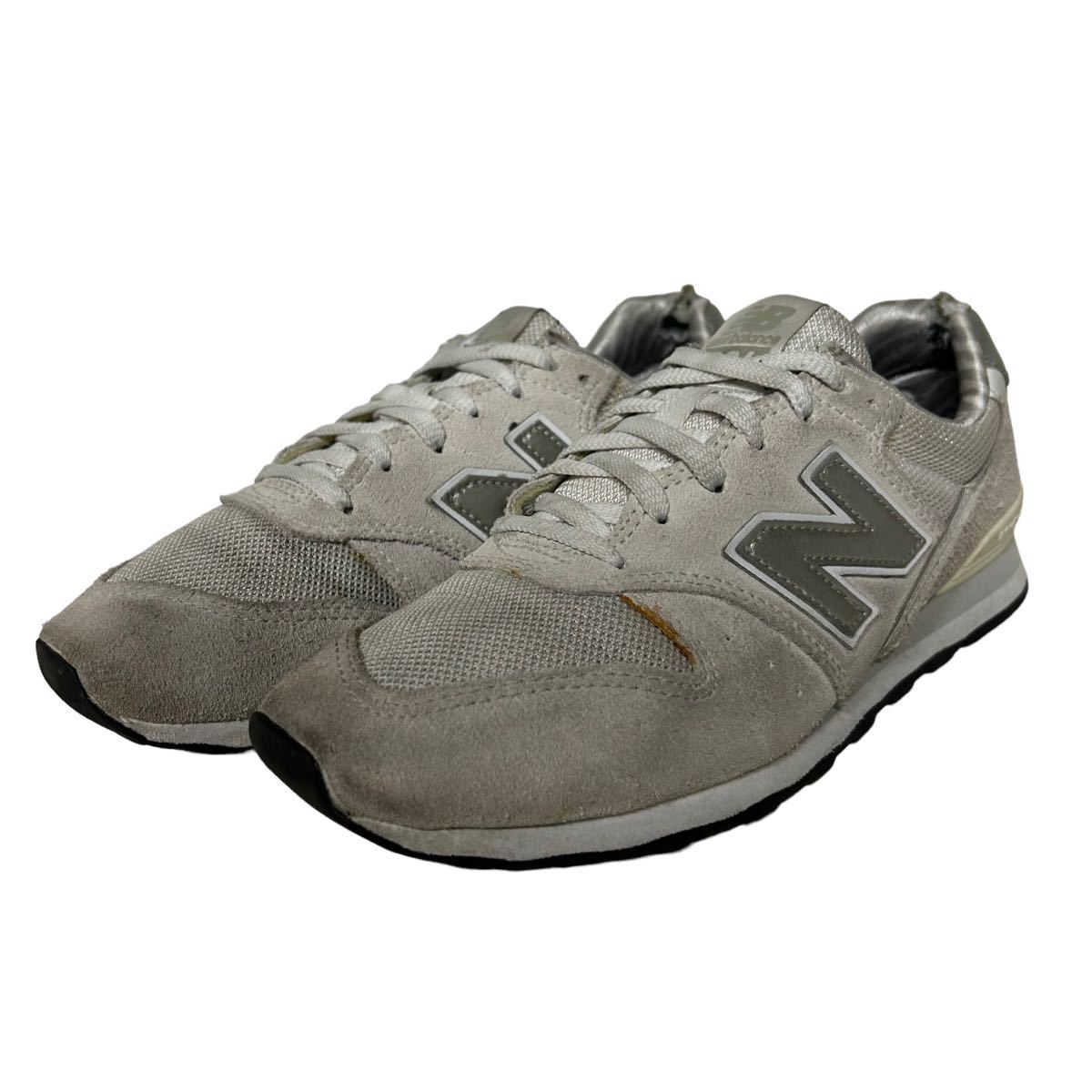 BA533 newbalance ニューバランス WL996 レディース スニーカー US7 24cm グレー シルバー_画像1