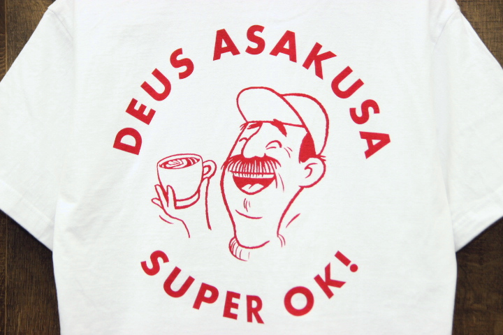 未使用 限定 DEUS EX MACHINA (デウス エクス マキナ) 浅草 coffee Tee / L / Tシャツ_画像3