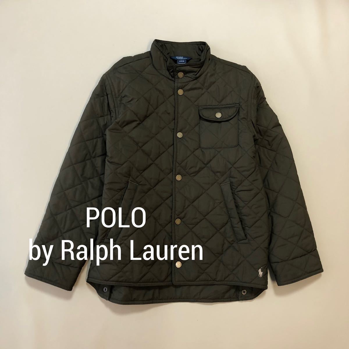 美品POLO by Ralph Laurenポロラルフローレン キルティングジャケット S78_画像1