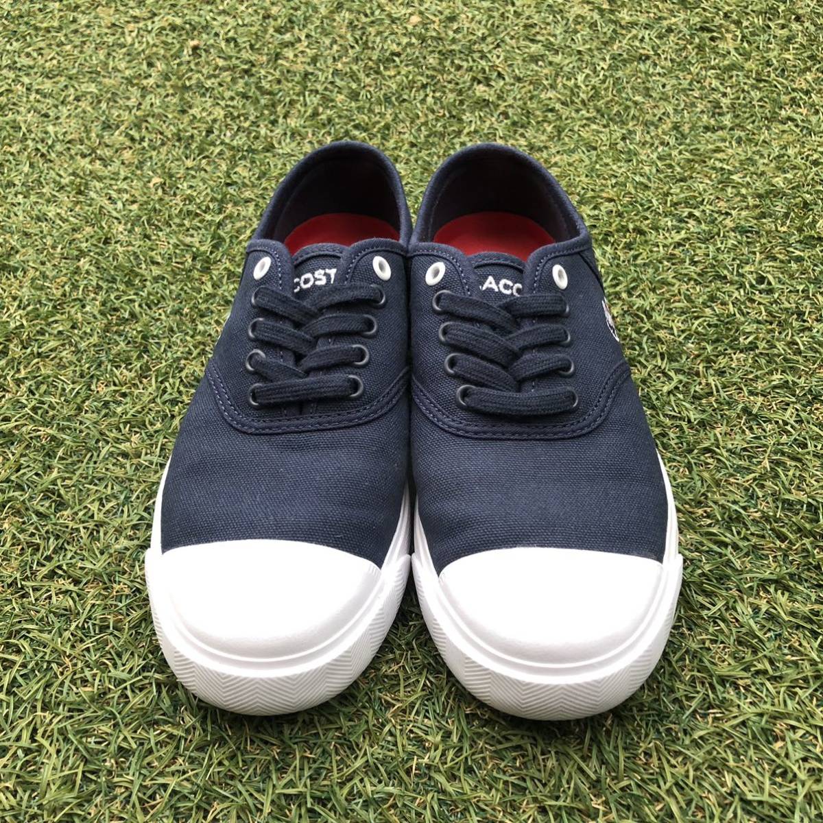 美品23 LACOSTE RENE 218 1 QSP ラコステ HW405