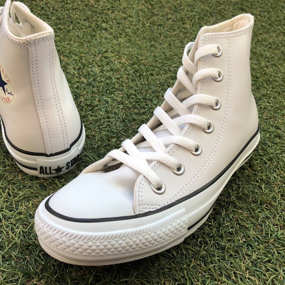 新同23converse LE ALL STAR HI コンバース レザー オールスター ハイ HW461