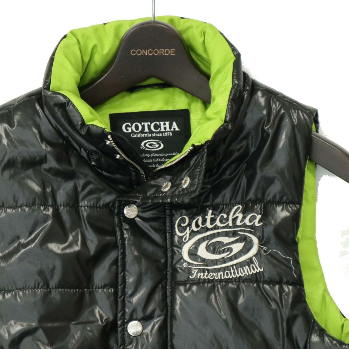 GOTCHA Gotcha осень-зима глянец * Logo вышивка с хлопком лучший Sz.S мужской Surf A3T13058_B#N