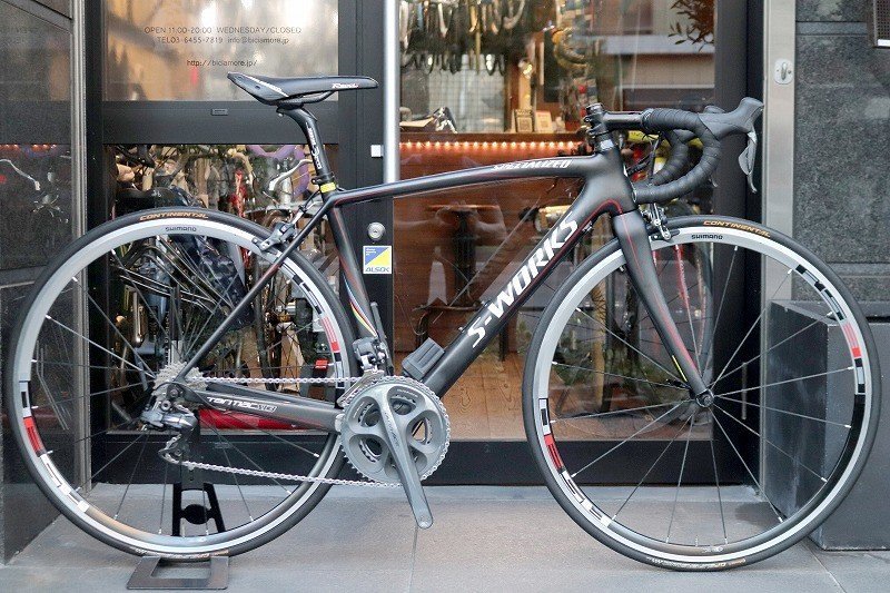 スペシャ SPECIALIZED ターマック S-WORKS TARMAC SL3 SUPER LIGHT 2010 52サイズ デュラエースDi2 10S カーボン ロードバイク 【麻布店】の画像1