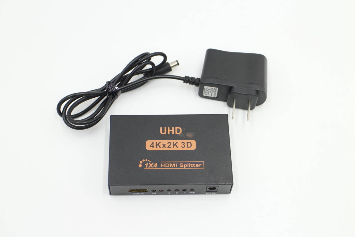 [S-TN 314] HDMI Splitter プロジェクター画面の増設用 UHD 4K×2K×3D_画像1