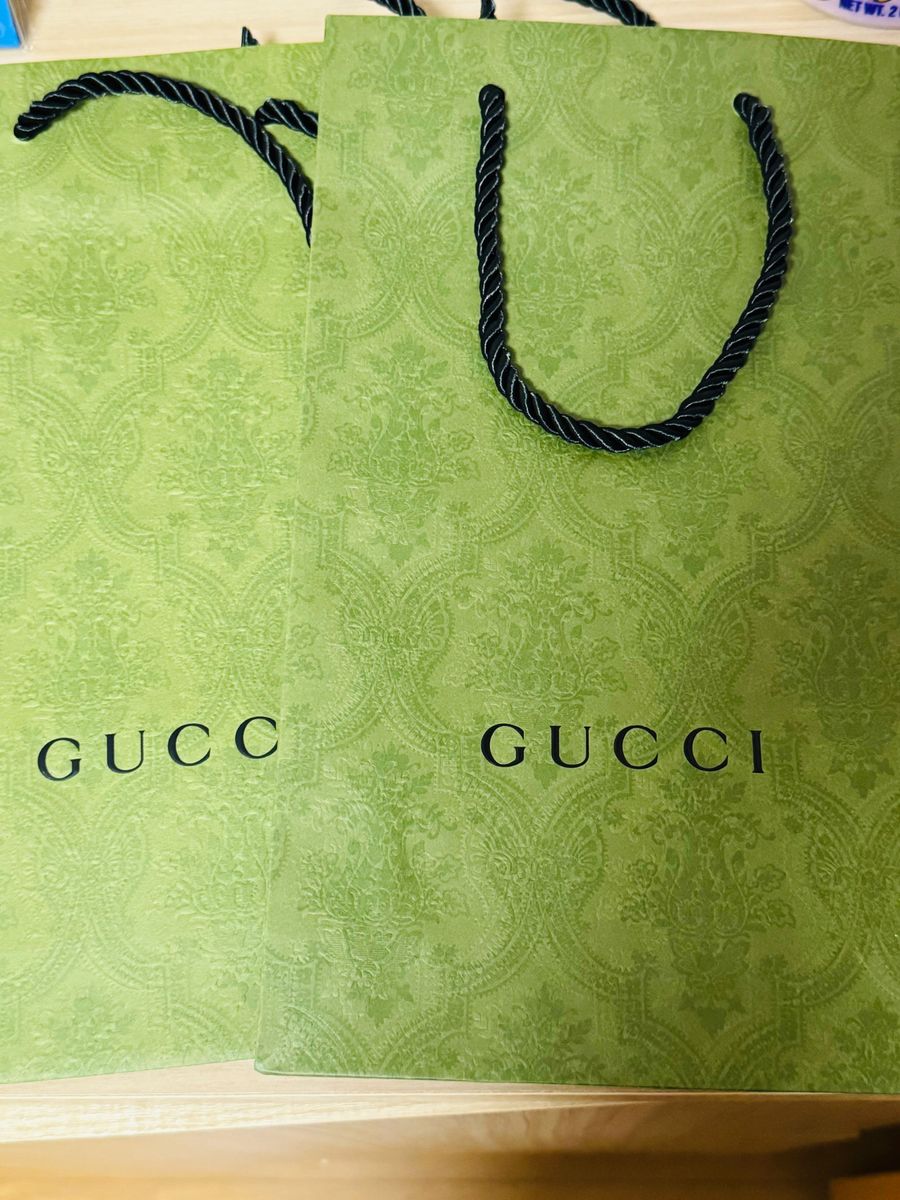 GUCCI ショッパー　2枚