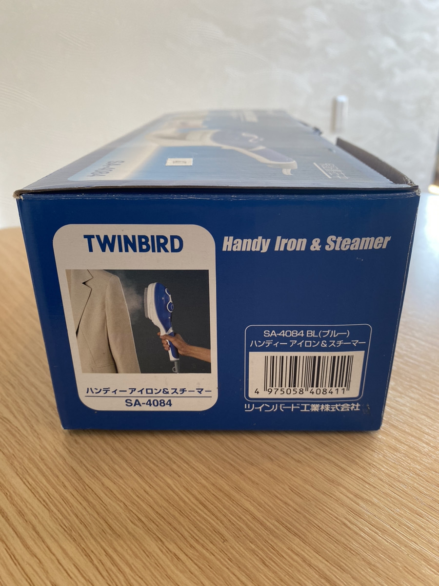 ＊1292 TWINBIRD ツインバード ハンディーアイロン＆スチーマー 未使用保管品_画像3