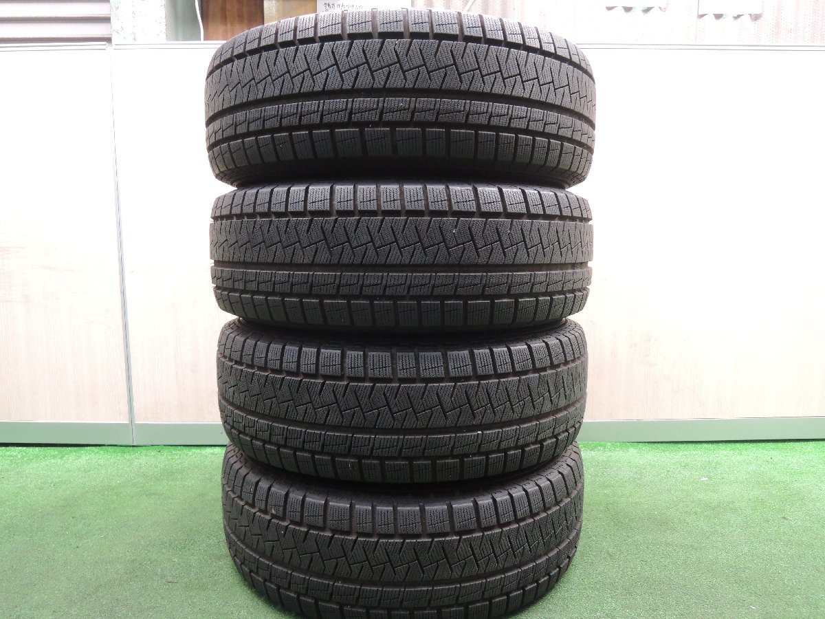 *送料無料*バリ溝!19年!綺麗!9.5分以上★スタッドレス 215/65R16 ピレリアイスアシンメトリコプラス 社外アルミ PCD114.3/5H★3111114HAス_画像5