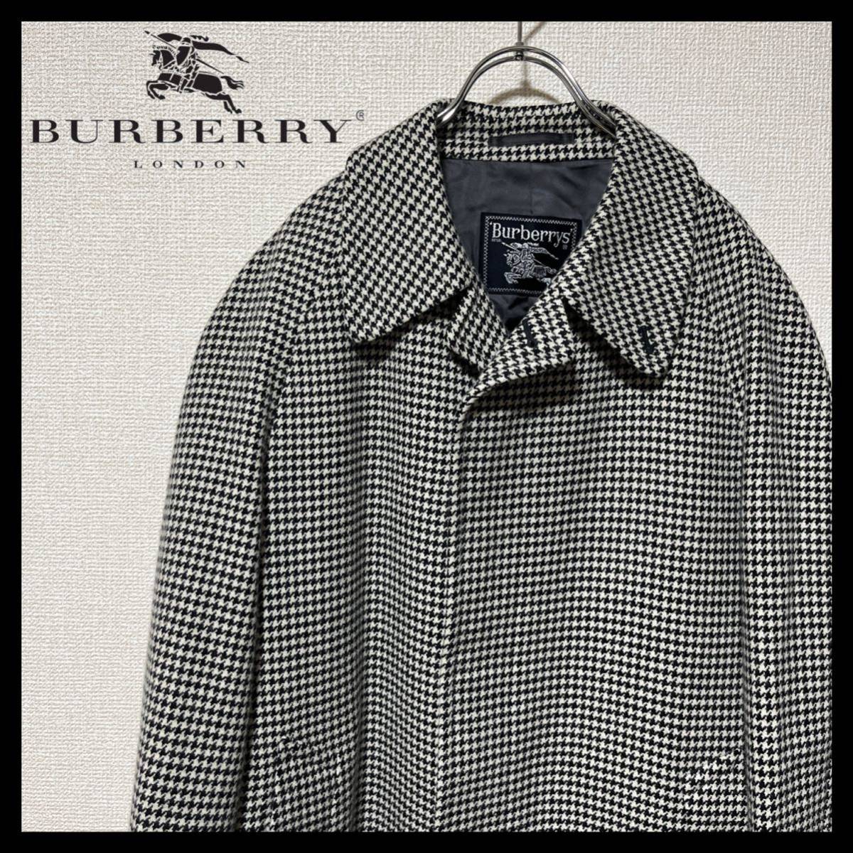 【幻級】激レア BURBERRY バーバリー カシミア ステンカラーコート M