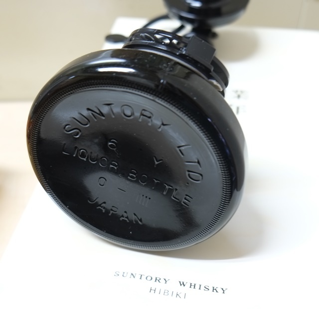 古酒 SUNTORY WHISKY サントリー ウィスキー 響 電話創業100周年記念 2号自動式卓上電話機 450ml 未開栓 箱付の画像4