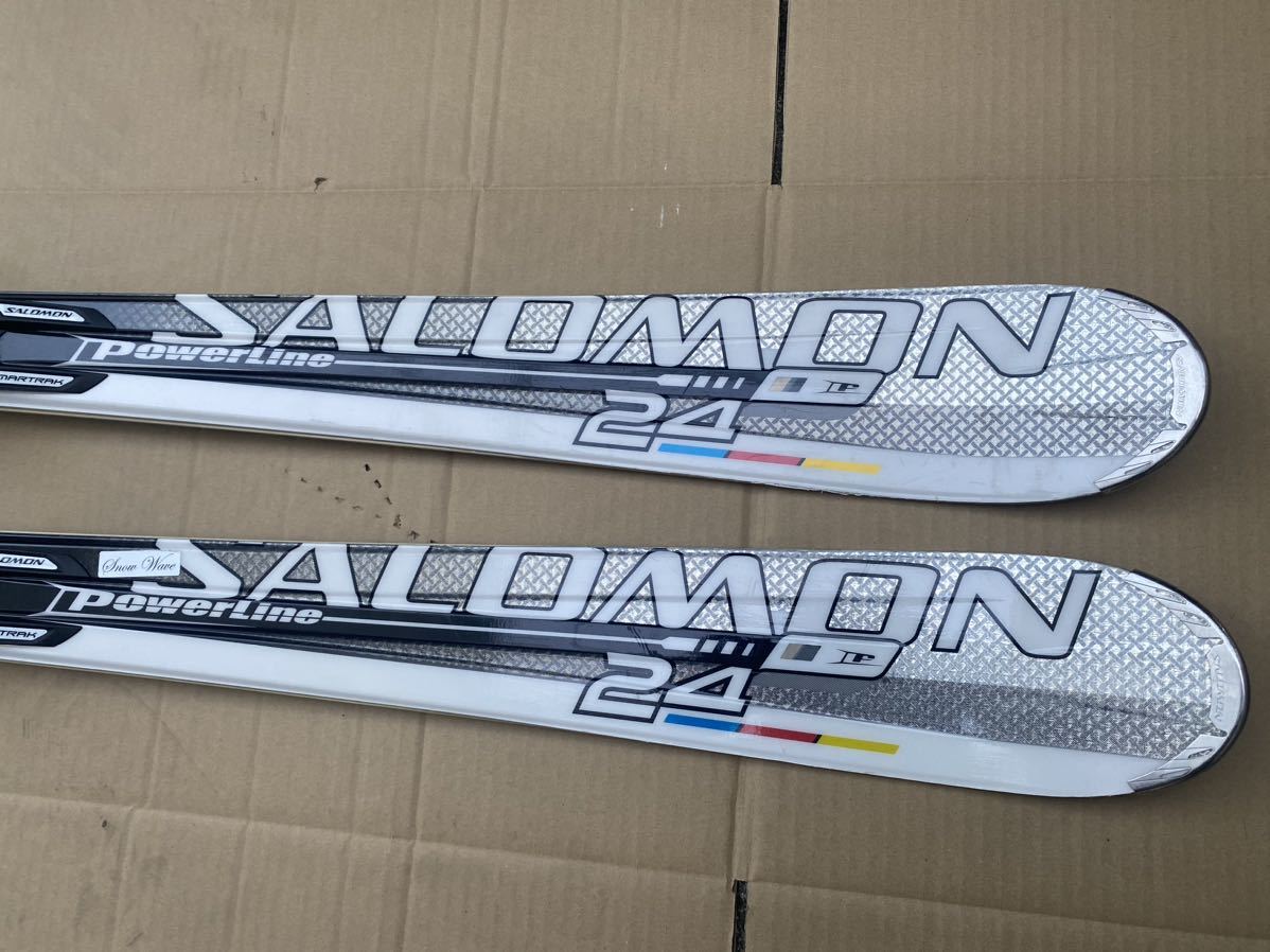 SALOMON/サロモン PowerLine 24 Titanium スキー板 162cm 程度良好_画像2