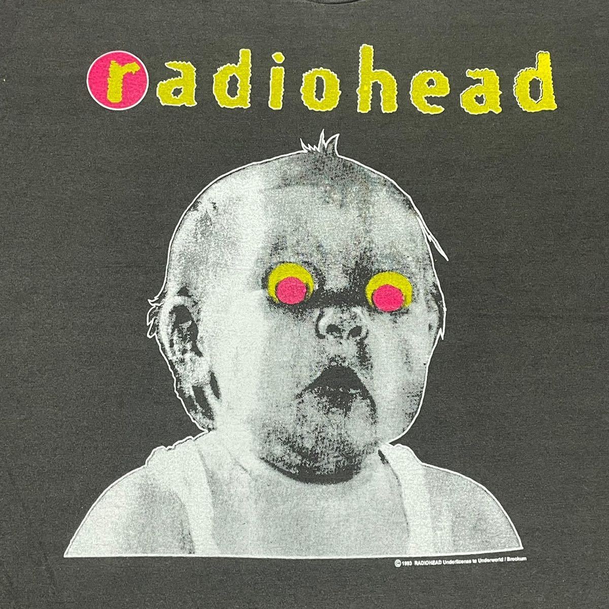 90s Radiohead レディオヘッド Pablo Honey bio Tシャツ XLサイズ_画像2