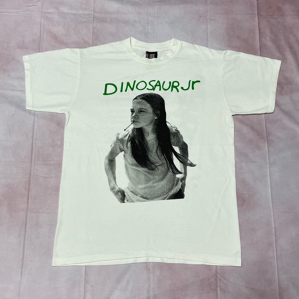 DINOSAUR JR. ダイナソーJr. Green mind ツアー White Tシャツ XLサイズ_画像1