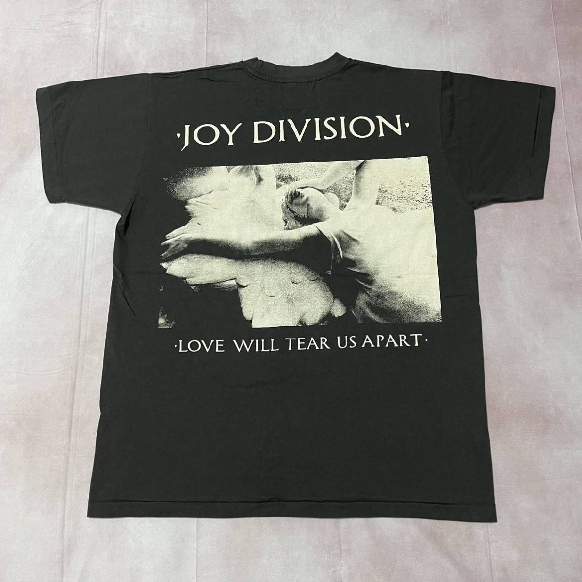 JOY DIVISION ジョイ ディヴィジョン LOVE WILL TEAR US APART Tシャツ black Lサイズ_画像1