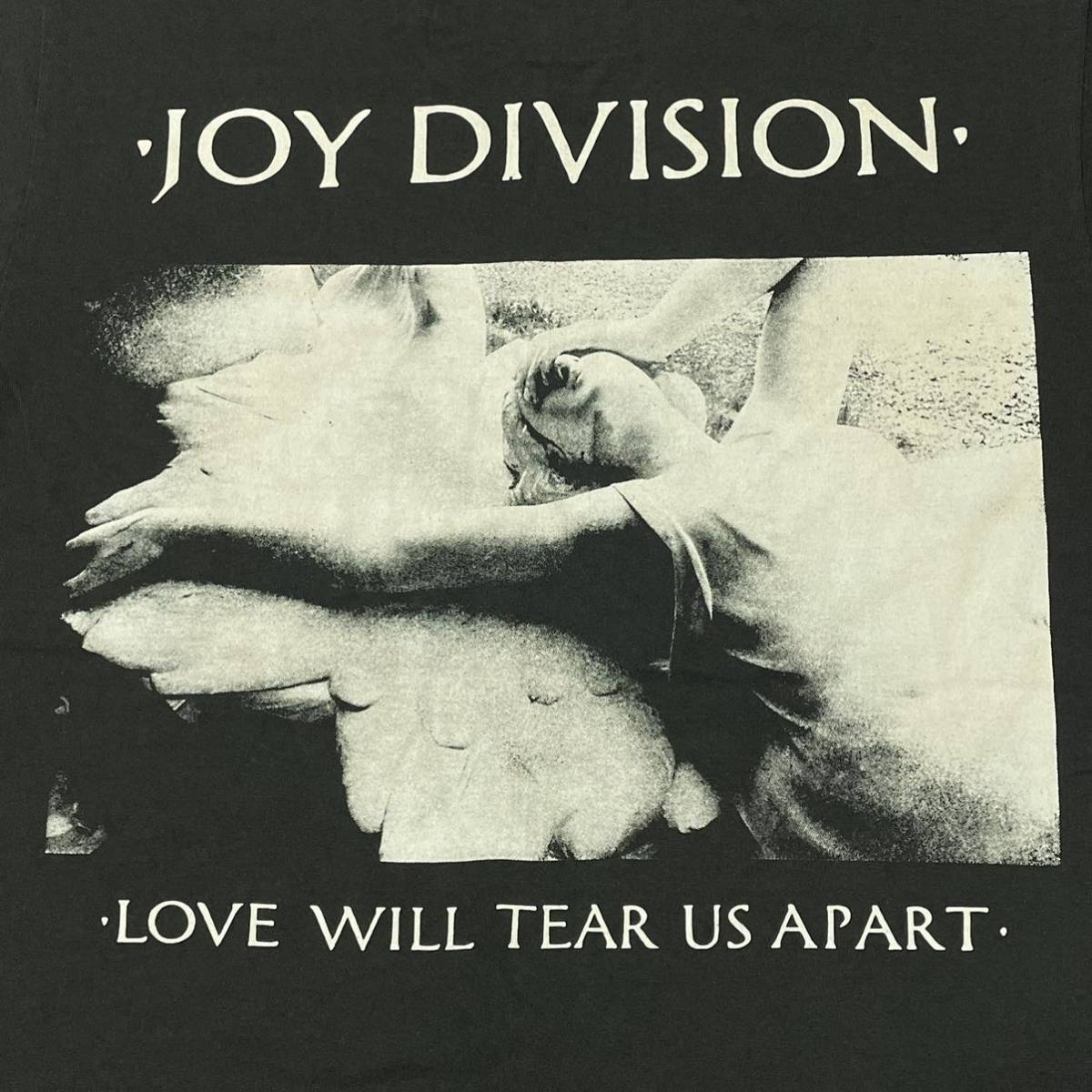 JOY DIVISION ジョイ ディヴィジョン LOVE WILL TEAR US APART Tシャツ black Lサイズ_画像2