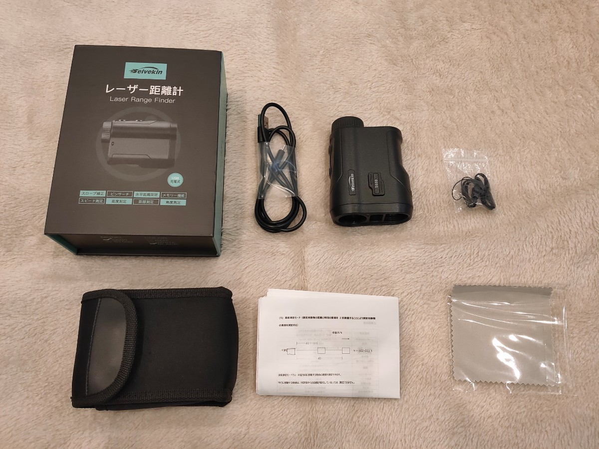 Selvekin(セルベック) レーザー距離計 S600 BLACK ゴルフ Selvekin(セルベック) レーザー距離計 S600 BLACK ゴルフ