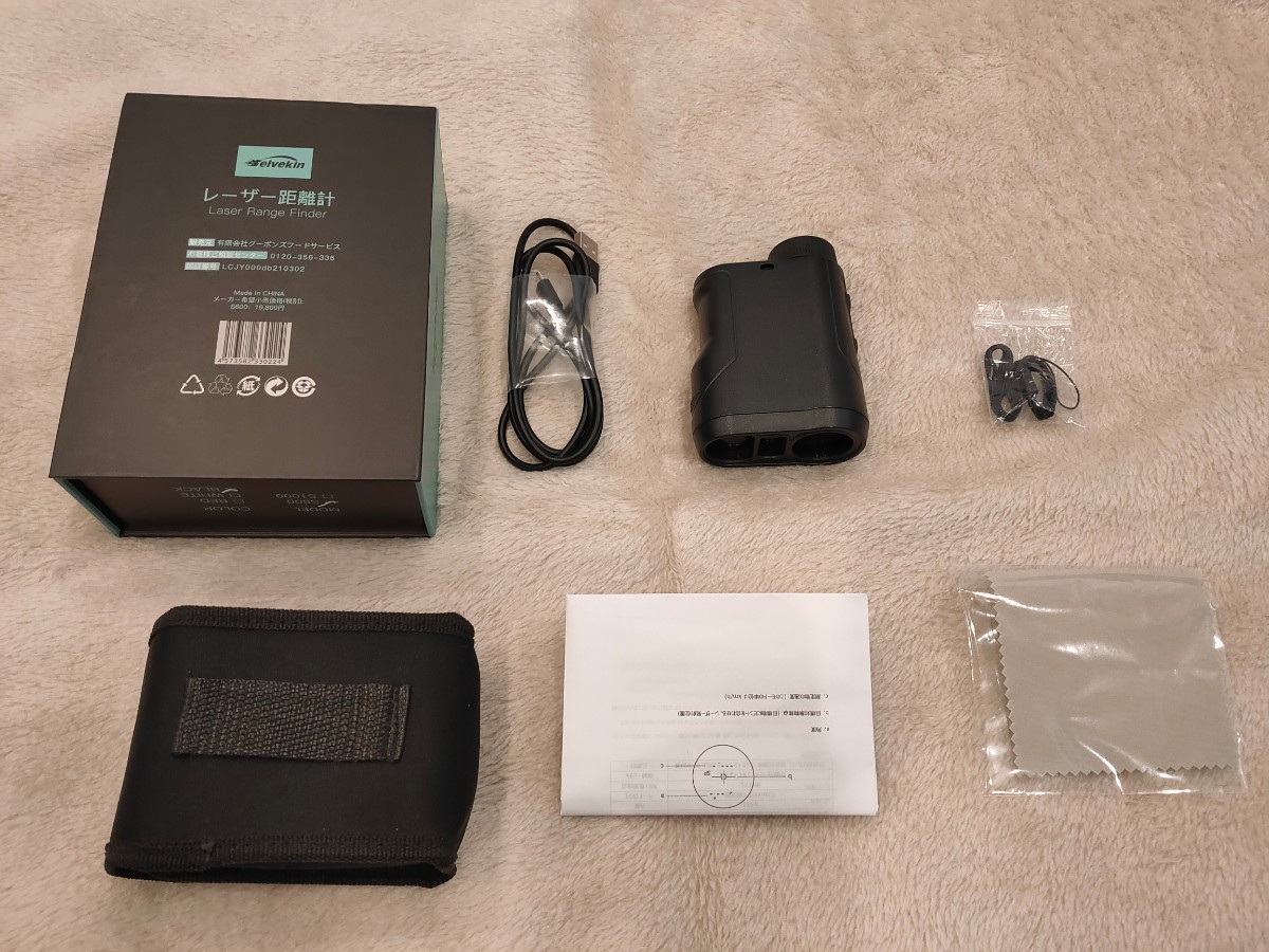Selvekin(セルベック) レーザー距離計 S600 BLACK ゴルフ Selvekin(セルベック) レーザー距離計 S600 BLACK ゴルフ