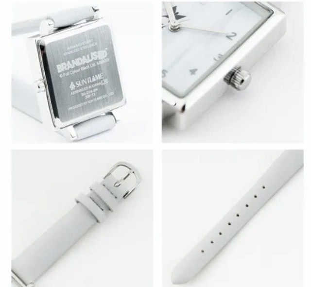 新品 腕時計 BRANDALISED バンクシー バルーンガール スクエア おしゃれ ジェンダーレス 日本製ムーブメント_画像4