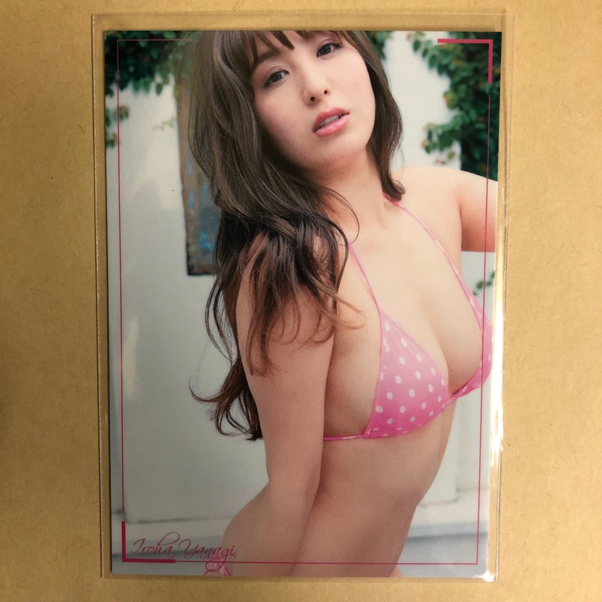 柳いろは トレカ アイドル グラビア カード 水着 ビキニ 11 タレント トレーディングカード_画像2