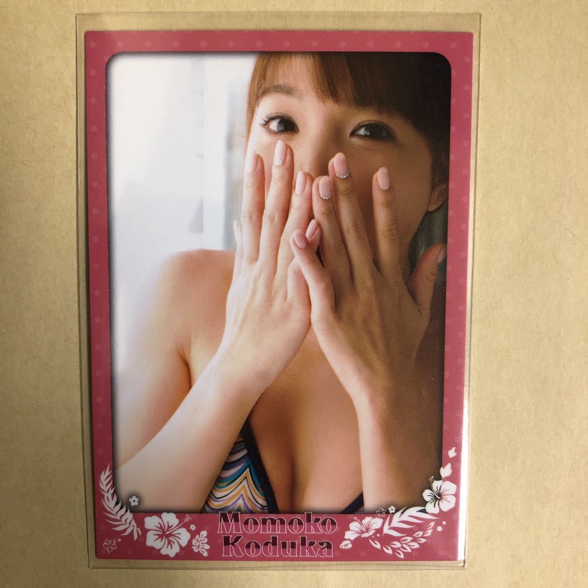 小塚桃子 deep トレカ アイドル グラビア カード 水着 ビキニ 下着 19 タレント トレーディングカードの画像2