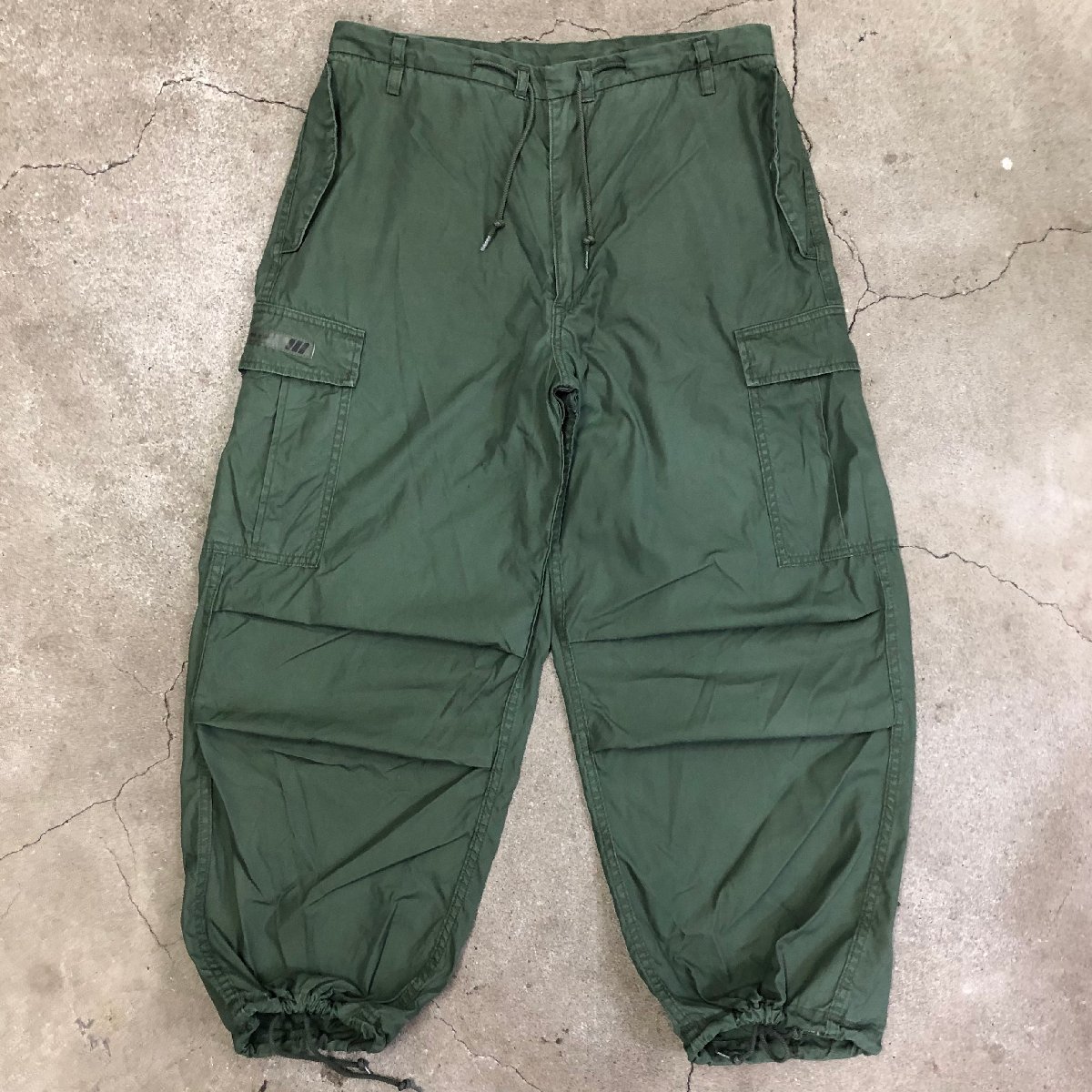 23ss WTAPS MILT0001 TROUSERS NYCO. OXFORD OLIVE DRAB 231WVDT-PTM03