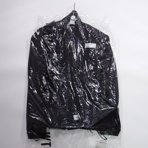 未使用同様品 23ss Wtaps Track / Jacket / Poly. Twill. Wut Black X01 ダブルタップス トラックジャケット_画像8