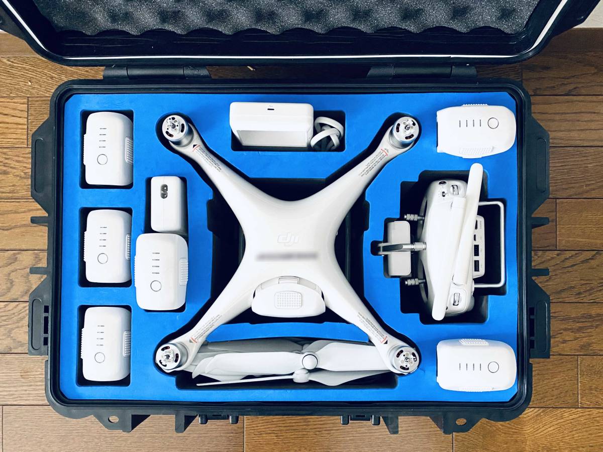 美品中古 Phantom 4 Proバッテリー7個付き_画像9