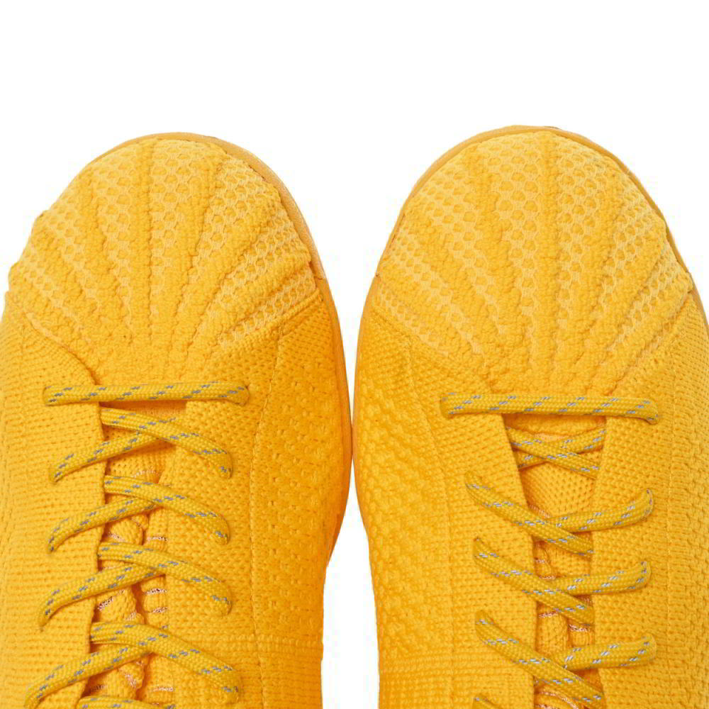 adidas Pharrell SUPERSTAR PRIMEKINT スニーカー 29.5cm イエロー アディダス KL4BKPSH18の画像7