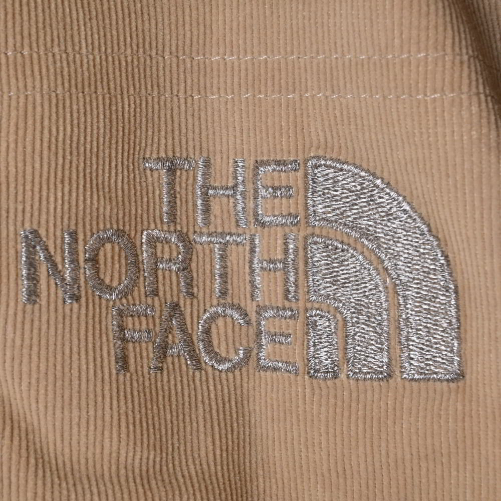 美品 THE NORTH FACE ND00358 コーデュロイ ダウンジャケット L ベージュ ザノースフェイス KL4BKQ2L10_画像5