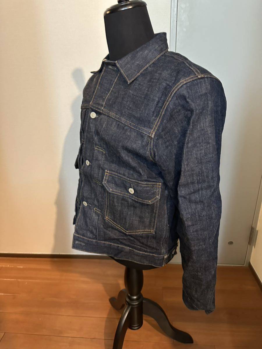 RRL デニムジャケット ジージャン デニム Jacket ラルフローレン 裏地 ブランケット _画像4