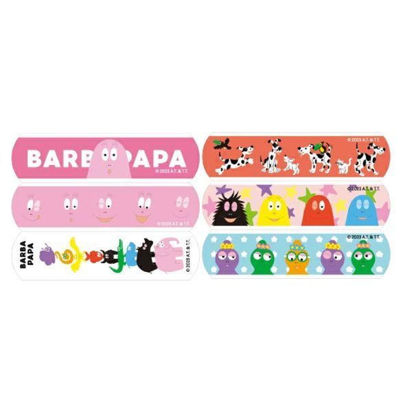  sun tongue CUTEAID character .. seems to be .. Barbapapa 6 pattern X3 seat 18 sheets entering X10 box 