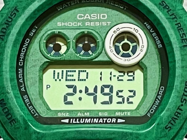 CASIO G-SHOCK GD-X6900HT-3JF Heathered Color Series ヘザードカラーシリーズ グリーン_画像4