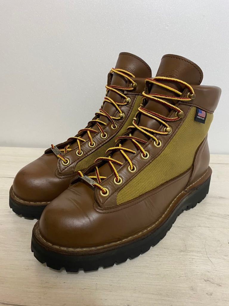 美品★良品★★白タグ Danner ダナーライト ブーツ 30440ゴアテックスGORE-TEX US8.5EE(26.5〜27.0)30440_画像1