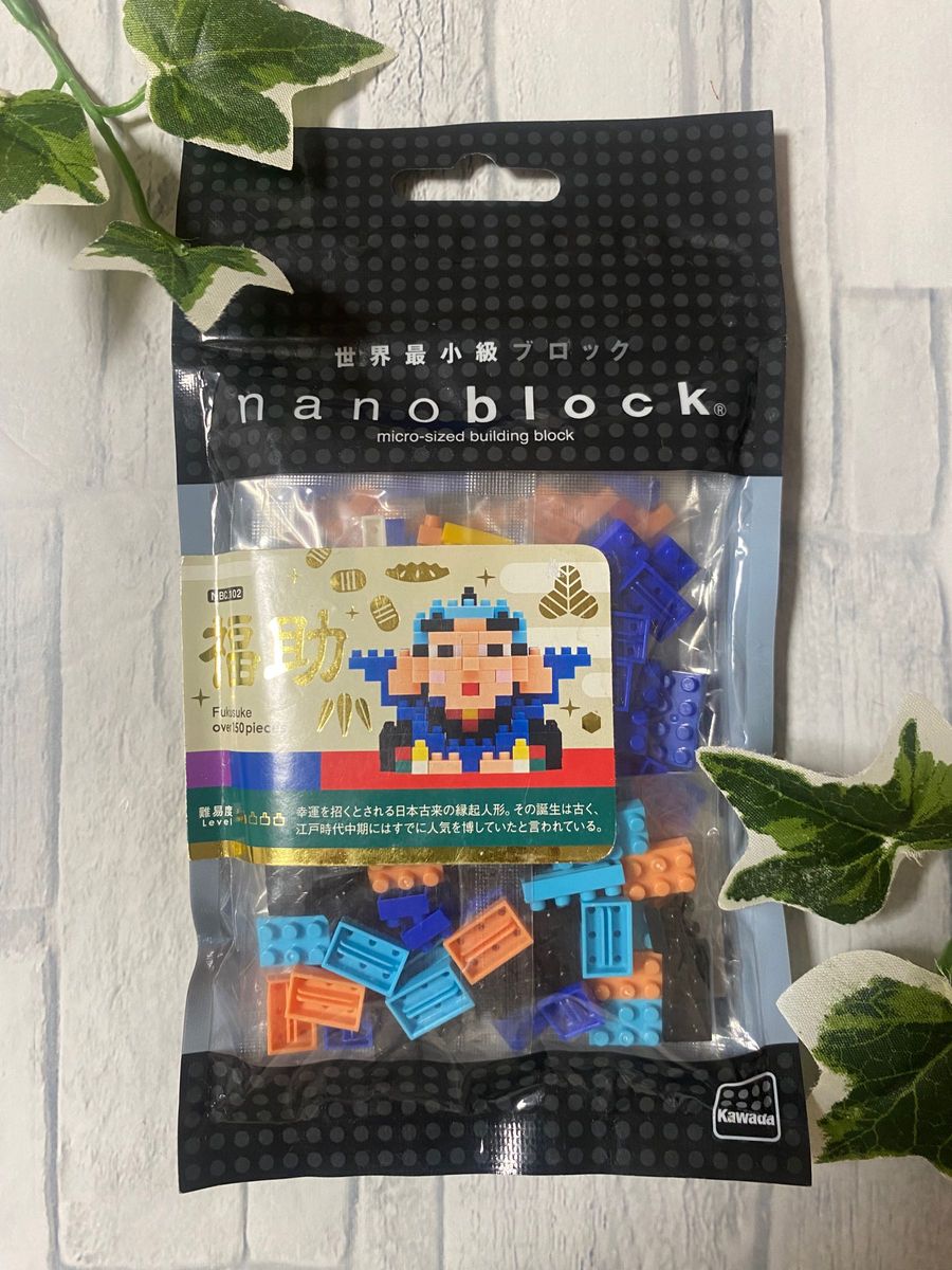 新品　nano block ナノブロック 福助 NBC-102