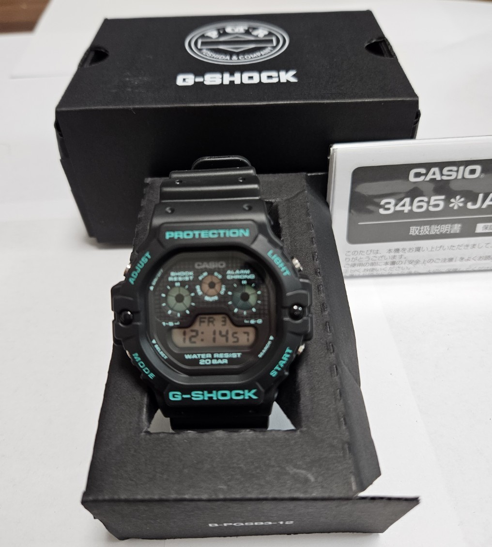 PORTER×CASIO G-SHOCK DW-5900 ポーター カシオ ジーショック コラボ ウォッチ POTR ピー オー ティー アール 吉田カバン 腕時計　メンズ_画像6