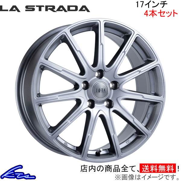 ラ・ストラーダ ティラード イオタ 4本セット ホイール IS E30/E31/E35 LOT770K38T LA STRADA TIRADO IOTA アルミホイール 4枚 1台分_画像1