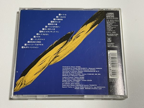 CD ダウンタウン『万力の国』(島武実 佐久間正英 宇崎竜童 所ジョージ 島田紳助 奥田民生)_画像2