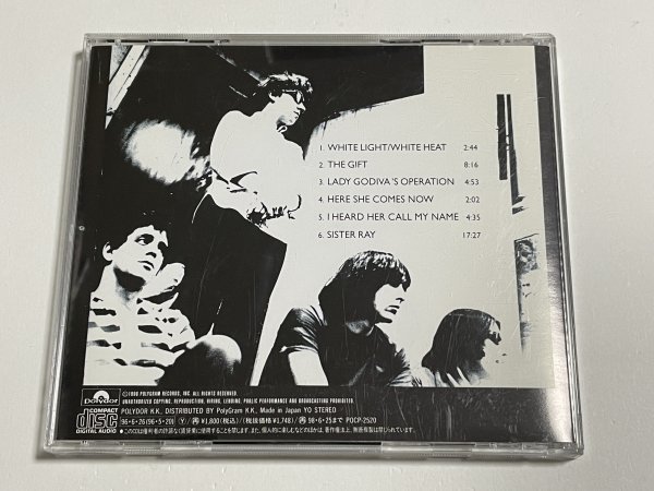 国内盤CD ヴェルヴェット・アンダーグラウンド THE VELVET UNDERGROUND『ホワイト・ライト/ホワイト・ヒート White Light/White Heat』_画像2