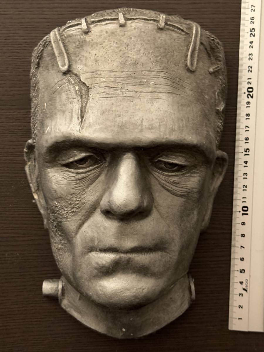 数量限定 ボリス・カーロフ Boris Karloff フランケンシュタイン Frankenstein 1/1 実物大 リアルフェイス彫像 _画像1