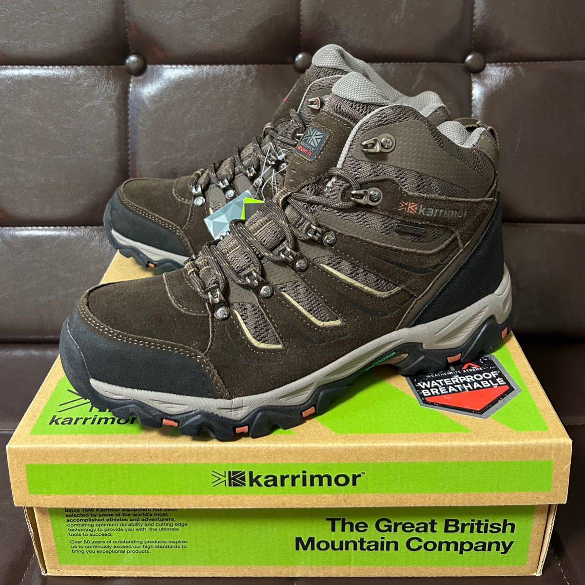 贈る結婚祝い 新品!KarrimorカリマーMount Mid9weathertite本革防水 28.5cm