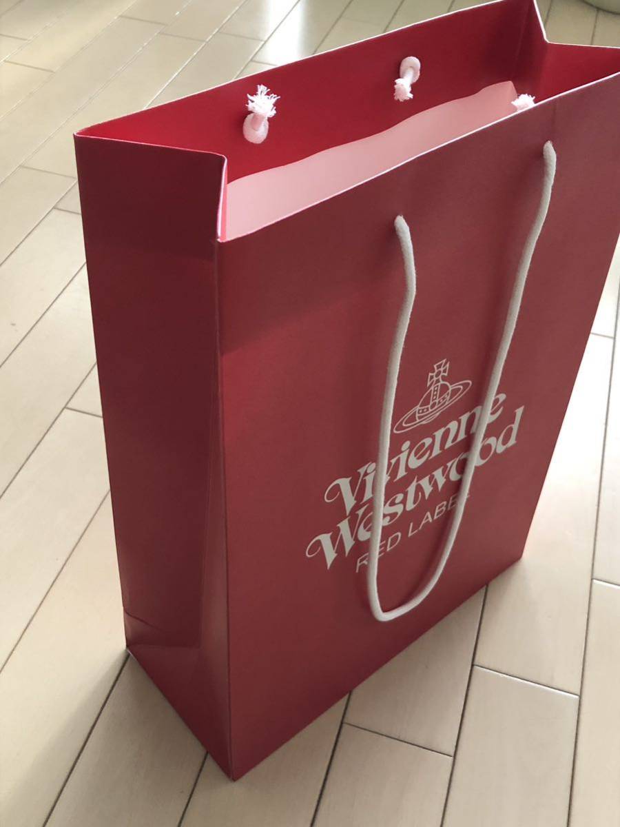 ヴィヴィアンウエストウッド Vivienne Westwood RED LABEL★★ショッパー 紙袋1枚★★縦約39cm×横約28cm マチ約12cm_画像5