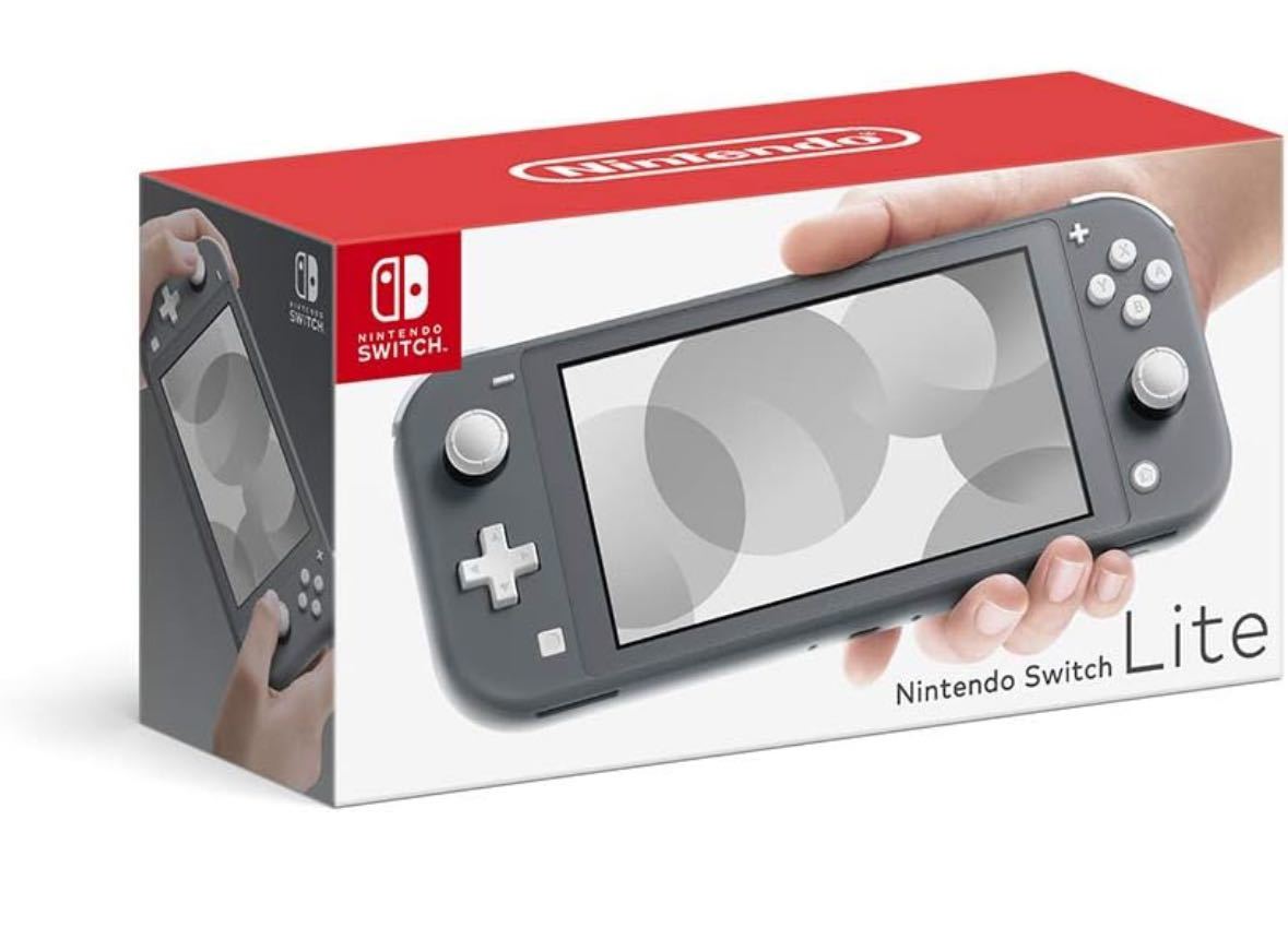 ニンテンドースイッチ ライト グレー 本体 Nintendo Switch 新品 未 