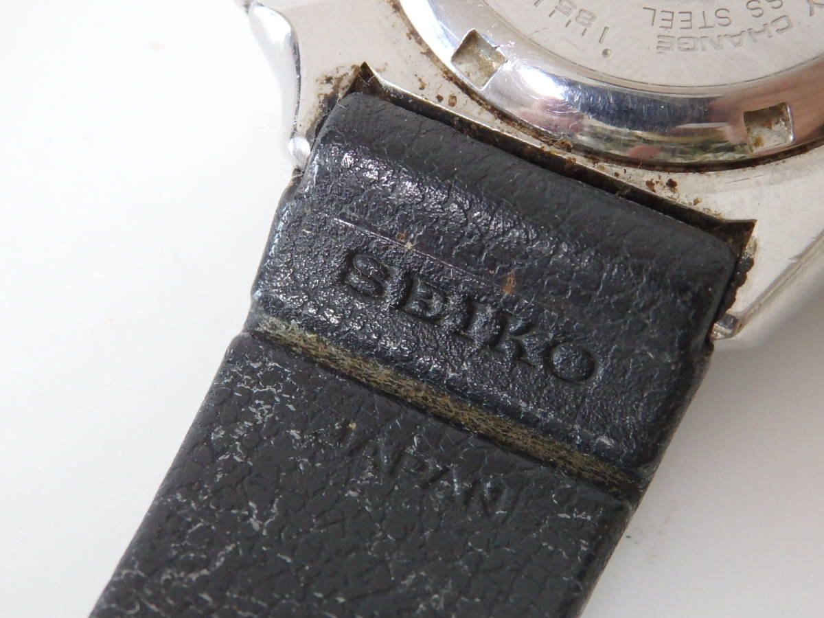  原文:＜本物 SEIKO セイコー 腕時計 ダイバー 7548-7000 稼働品 電池交換済み＞9.46.7　☆定形外発送OK☆　290円