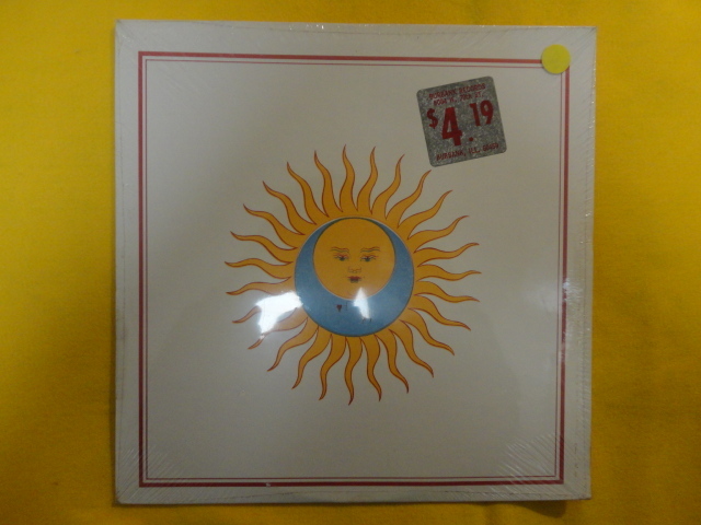 King Crimson - Larks\' Tongues In Aspic shrink нераспечатанный редкость название запись US LP Atlantic SD 7263 просмотр 