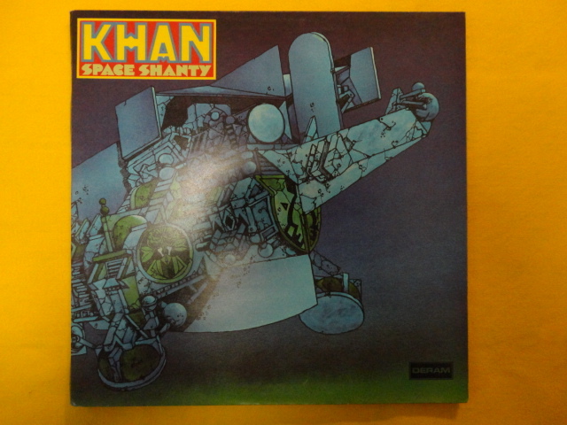 Khan - Space Shanty 見開きジャケット オリジナル原盤 レア プログレッシブ・ロック名盤 LP Deram SDL-R 11 視聴_画像1