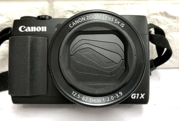 Canon キヤノン PowerShot パワーショット G1X MarkⅡ コンパクトデジタルカメラ RS-60E3 リモートスイッチ 取扱説明書、元箱付 fah 11S007_画像2