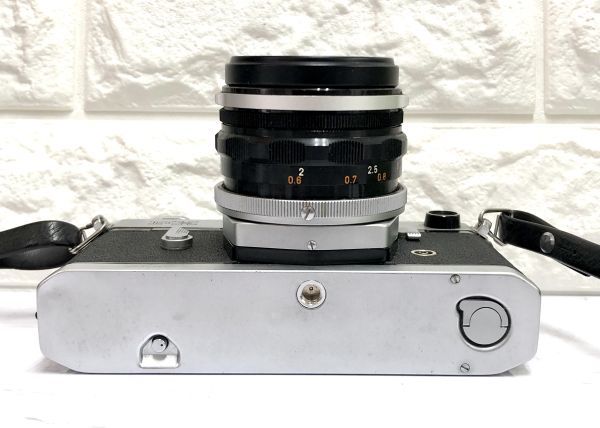 Canon キャノン FX 一眼レフ フイルムカメラ CANON LENS FL 50mm 1:1.8 レンズ シャッターOK fah 11S006_画像7