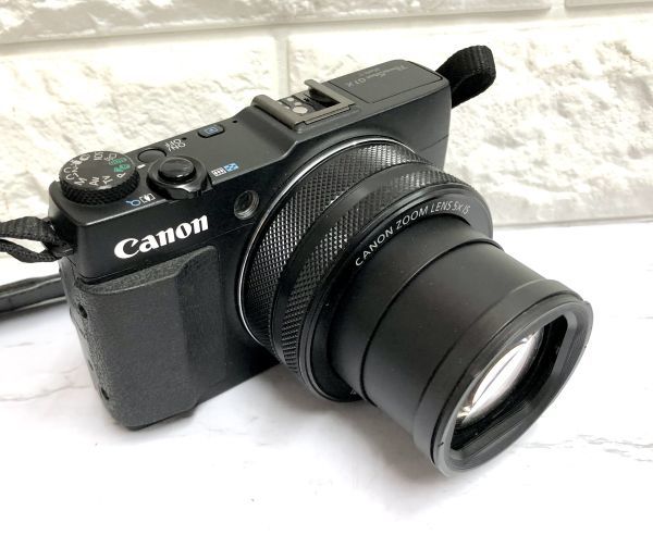 Canon キヤノン PowerShot パワーショット G1X MarkⅡ コンパクトデジタルカメラ RS-60E3 リモートスイッチ 取扱説明書、元箱付 fah 11S007_画像7